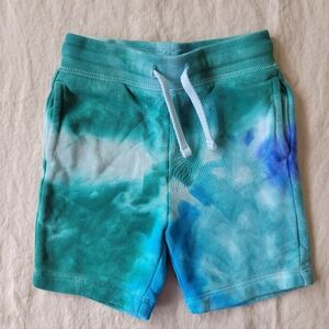 Baby Gap Tie-Dye Blue and Green Shorts 3T